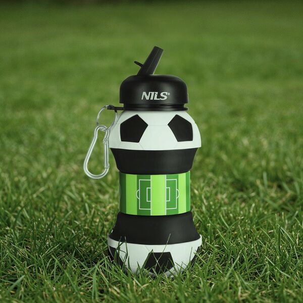 NILS NC4104 Πτυσσόμενο Σιλικόνης Κύπελλο 550 ML Ποδόσφαιρο