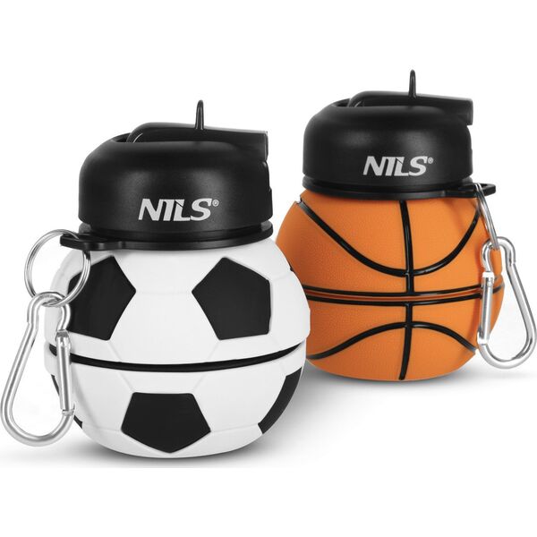 NILS NC4104 Πτυσσόμενο Σιλικόνης Κύπελλο 550 ML Ποδόσφαιρο