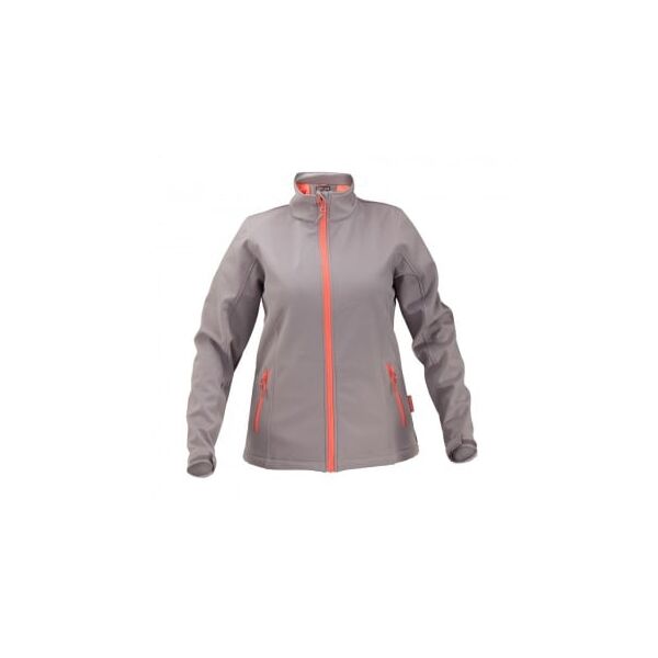 Lahti Pro Kurtka Soft-Shell damska XL szaro-pomarańczowa L4090404