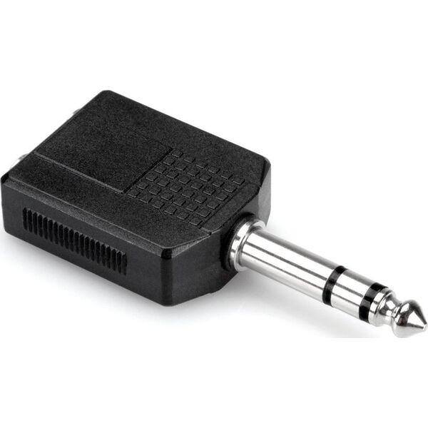 Adapter AV Hosa Hosa - Adapter 2x gniazdo TRS 6.35 - wtyk TRS 6.35