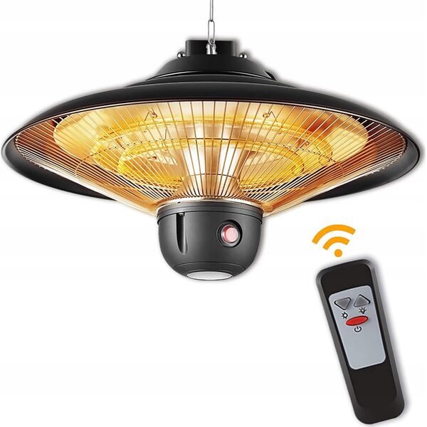 Geko Lampa – promiennik na podczerwień z pilotem 1500W (1)