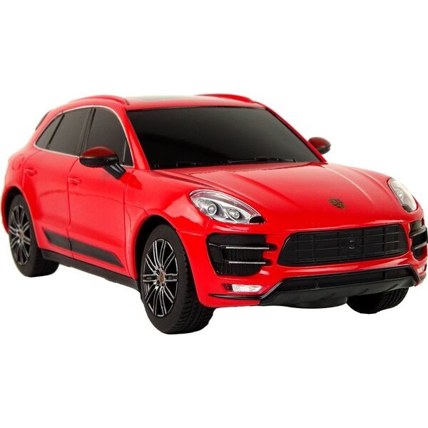 Rastar Auto R/C Porsche Macan Turbo 1:24 Rastar Czerwony