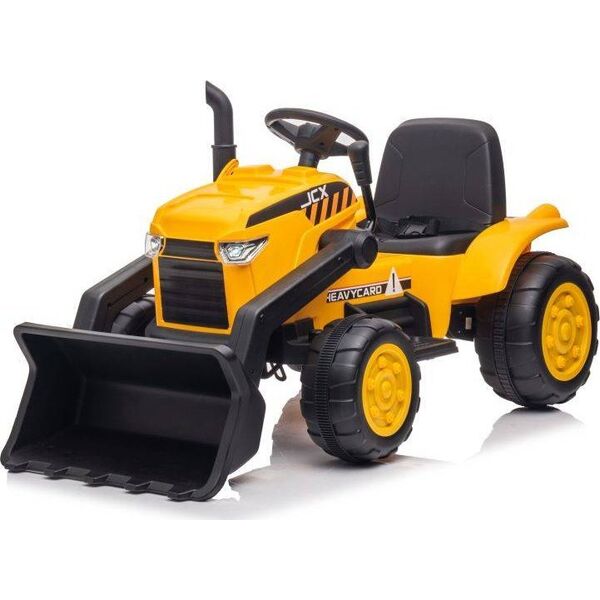 Lean Cars Traktor Na Akumulator Z Przyczepą S617 Żółty