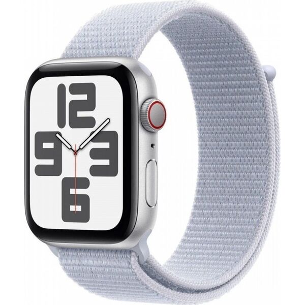 Smartwatch Apple Watch SE GPS + Cellular 44mm Silver Alu Sport Loop Niebieski  (MXGR3ET/A)