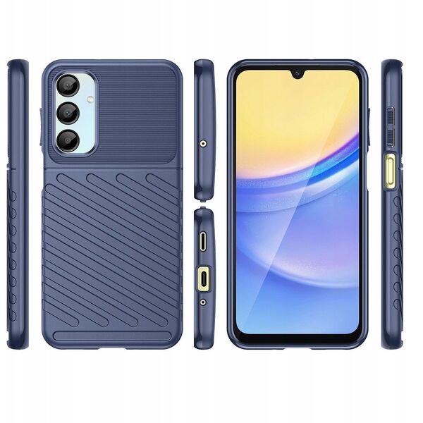 Thunder Case θήκη για Samsung Galaxy A16 / A16 5G θήκη σιλικόνης ανθεκτική - μπλε