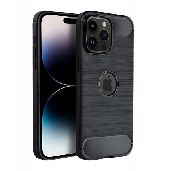 Θήκη CARBON για IPHONE 16e (SE 4 2025) μαύρη