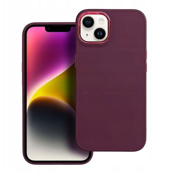 Θήκη FRAME για IPHONE 16e (SE 4 2025) μωβ