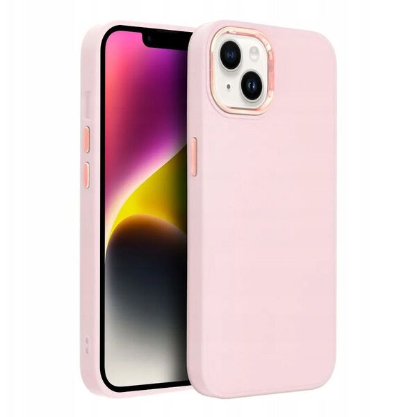Θήκη FRAME για IPHONE 16e (SE 4 2025) σε πουδρέ ροζ