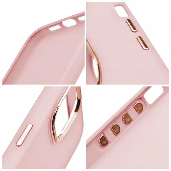 Θήκη FRAME για IPHONE 16e (SE 4 2025) σε πουδρέ ροζ