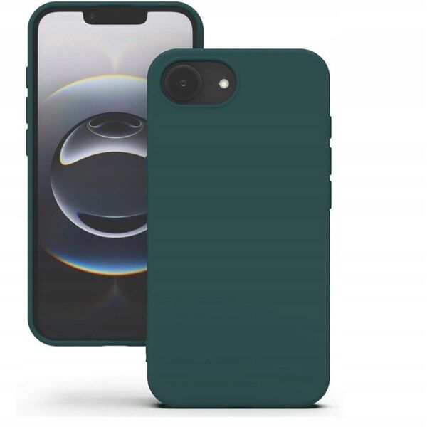 Θήκη MATT για IPHONE 16e (SE 4 2025) σκούρο πράσινο