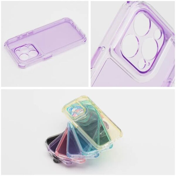 Θήκη MATRIX CLEAR για IPHONE 16e (SE 4 2025) ανοιχτό μοβ