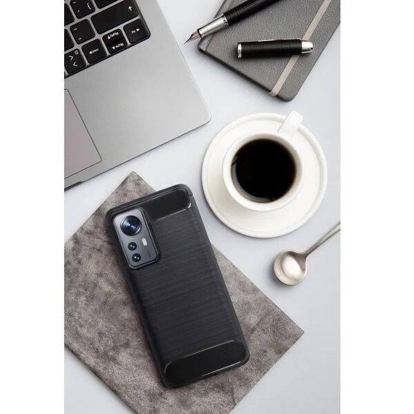 Θήκη CARBON για MOTOROLA G 5G 2025 μαύρο