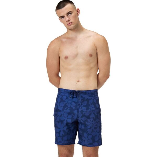 Męskie Szorty Print Brdshrt 18"  fiery red/white/french blue rozmiar 34