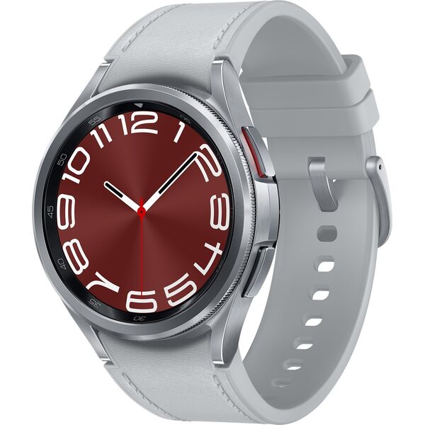 Smartwatch Samsung Galaxy Watch 6 Classic Stainless Steel 43mm LTE Szary  (SM-R955FZSAEUE)