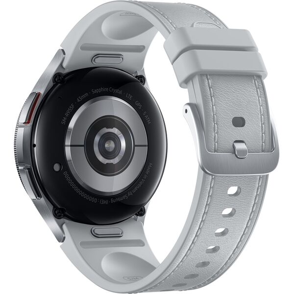 Smartwatch Samsung Galaxy Watch 6 Classic Stainless Steel 43mm LTE Szary  (SM-R955FZSAEUE)