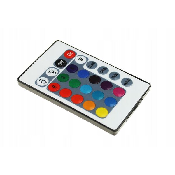 Σετ LED RGB Prescot PRZ-RGB-IP36W-24K 36W 150LED IP63 5mb με τηλεχειριστήριο 24 πλήκτρων