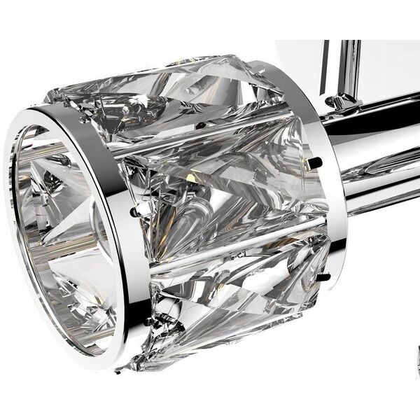 Φωτιστικό τοίχου KRIS Venus KR 373-1W Kinkiet 1x40W E14 χρώμιο