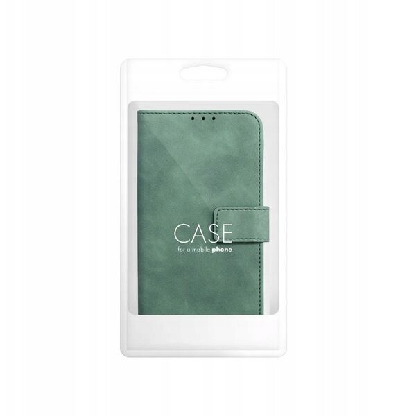 Θήκη TENDER Book για XIAOMI Redmi Note 14 4G (GLOBAL - 164,84mm x 78,15mm x 8,16mm) πράσινο