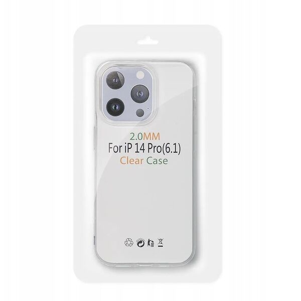 Θήκη CLEAR CASE 2 mm για REALME P3 PRO (προστασία κάμερας) διάφανη