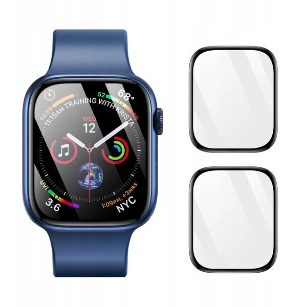 DUX DUCIS προστατευτικό PMMA με πλαίσιο για Apple Watch 10 42 mm μαύρο