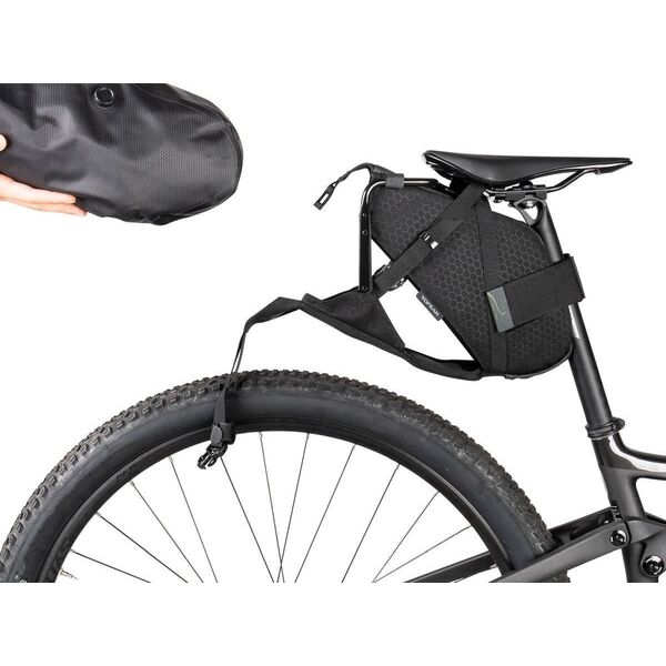 Topeak Torba rowerowa Topeak BackLoader X, 10 L, Black