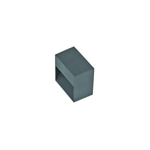 Απλίκα εξωτερικού χώρου Ideal Lux Down AP1 1x28W G9 ανθρακί 122045