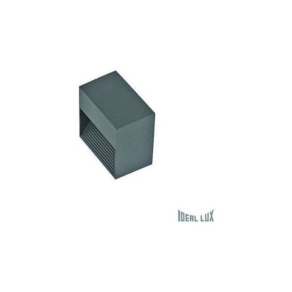 Απλίκα εξωτερικού χώρου Ideal Lux Down AP1 1x28W G9 ανθρακί 122045