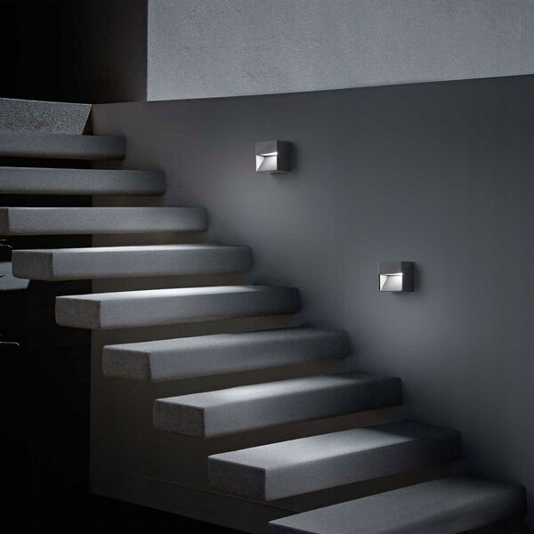 Απλίκα εξωτερικού χώρου Ideal Lux Down AP1 1x28W G9 ανθρακί 122045