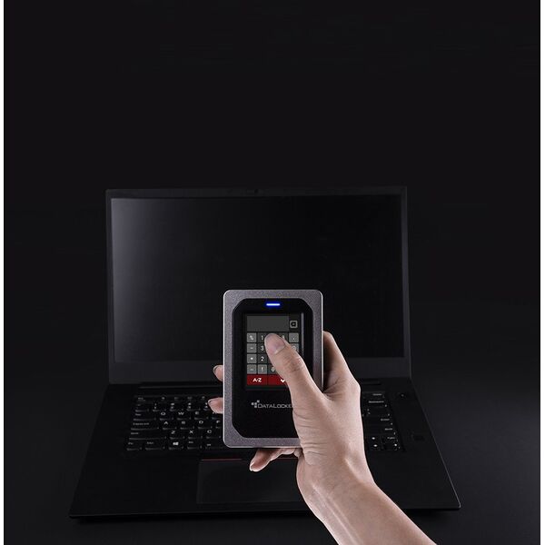 DataLocker DL4 500 GB Zewnętrzny, szyfrowany dysk twardy FIPS 140-2