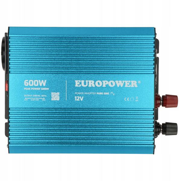 PRZETWORNICA NAPIĘCIA INV/12/600/PS/S EUROPOWER