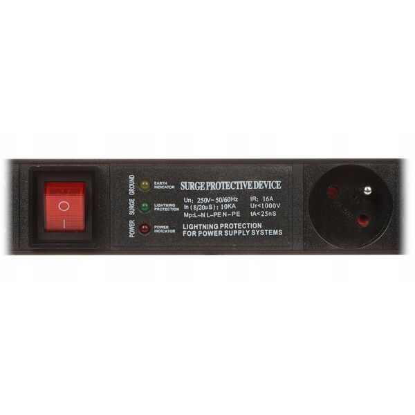 LISTWA ZASILAJĄCA PD-6/R-SPD-3L