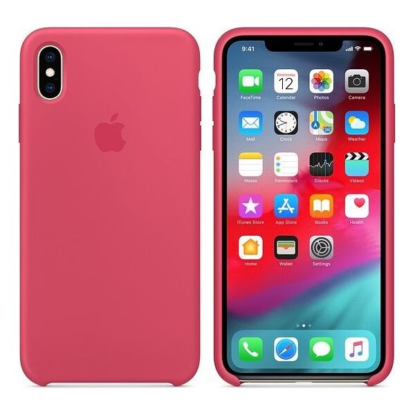 Apple Silikonowe etui do iPhonea XS Max - hibiskus -MUJP2ZM/A