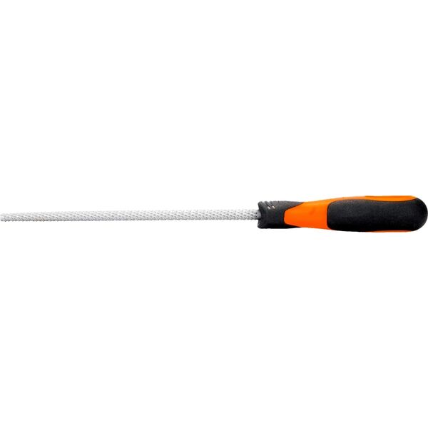 Bahco Dildė medžiui, apvali 200mm, 2 grubumo su Ergo rankena