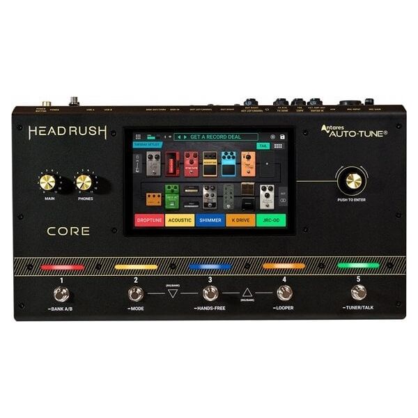 HeadRush Core Multiefekt Gitarowy z Modelowaniem Wzmacniaczy i Auto-Tune