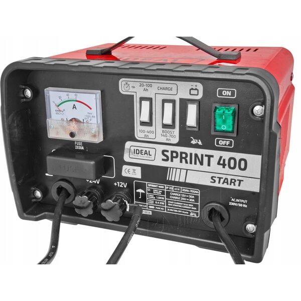Ιδανικός PROSTOWNIK Z ROZRUCHEM SPRINT 400 START 45A 230V 12/24V