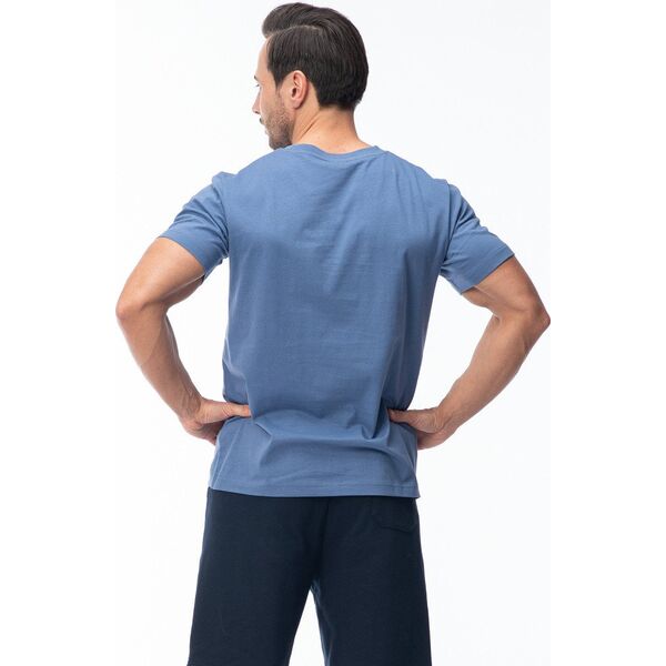 Męska Koszulka Z Krótkim Rękawem Olen  black/yarrow rozmiar xxxl