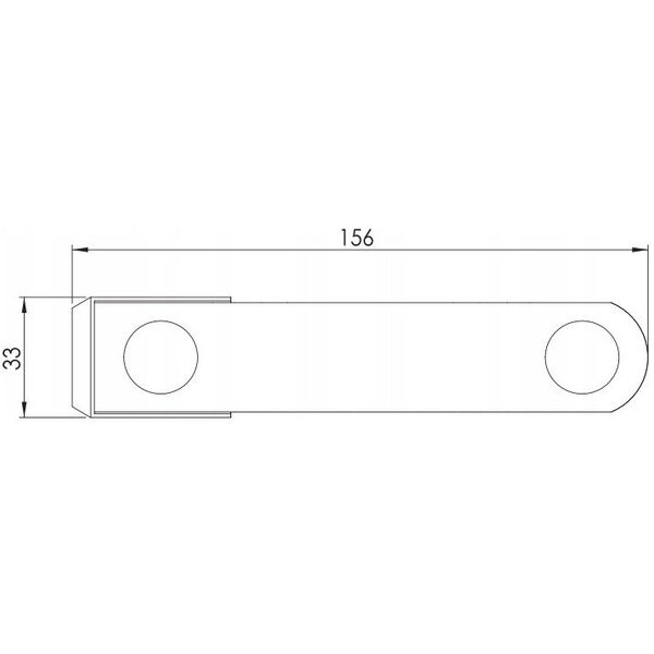 Τερματικός βραχίονας Alpar Z101 σύνδεση 2x(16/25)