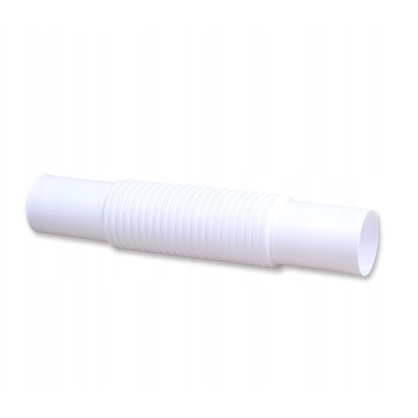 Λευκή εύκαμπτη σύνδεση ZCLF 37mm Elektroplast 08.13