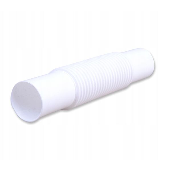 Λευκή εύκαμπτη σύνδεση ZCLF 37mm Elektroplast 08.13