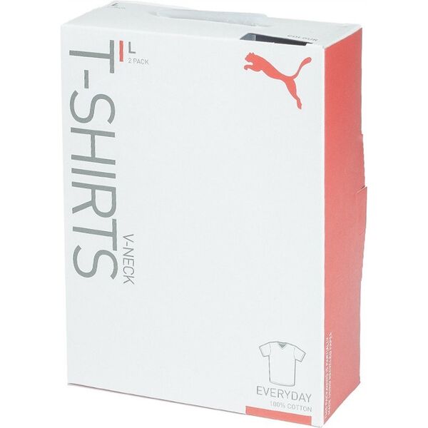 T-Shirt Puma Basic 2P V-Neck 935017-01
