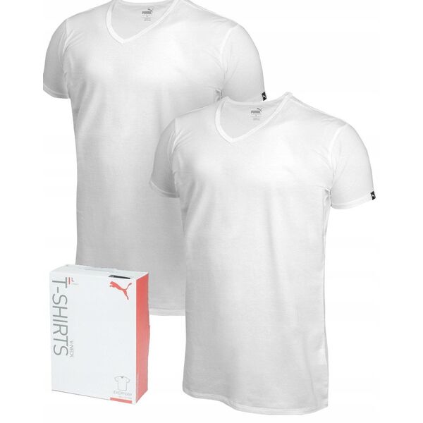 T-Shirt Puma Basic 2P V-Neck 935017-01