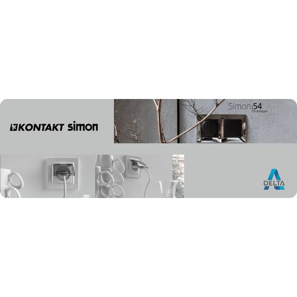 Πρίζα φόρτισης DEC2CA.01/11-SIMON54 Premium USB 5&nbsp|V DC / 3.1&nbsp|A
