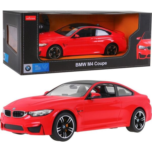 Ramiz Autko R/C BMW M4 Coupe Czerwony 1:14 RASTAR