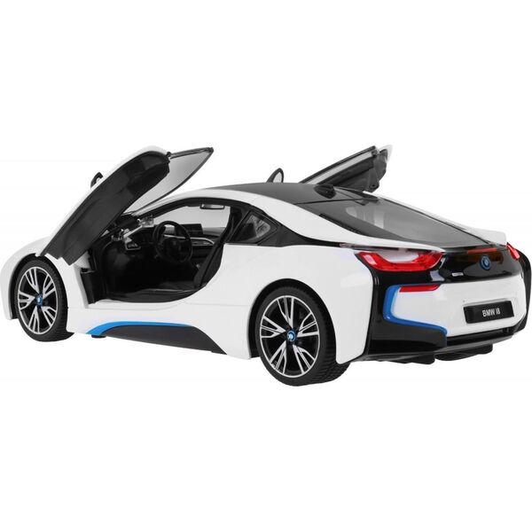 Rastar BMW i8 białe RASTAR model 1:14 Zdalnie sterowane auto + pilot 2,4 GHz