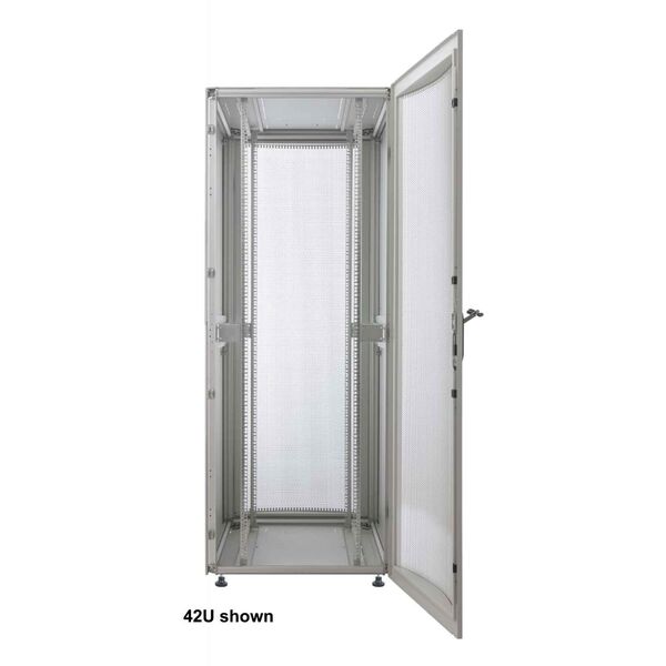 INTELLINET 48,3cm 19 ιντσών Serverschrank Premium Line 26 HE 1322x600x1000mm ΥxΠxΒ Flatpack Φορτίο 2000kg γκρι