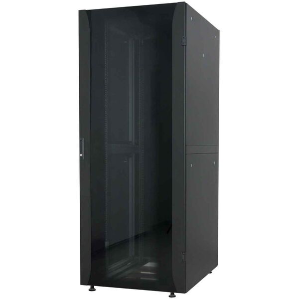 INTELLINET 48,3 cm 19 ιντσών ντουλάπα δικτύου Premium Line 42 HE 2033x600x800mm ΥxΠxΒ Flatpack Φορτίο 2000kg μαύρο