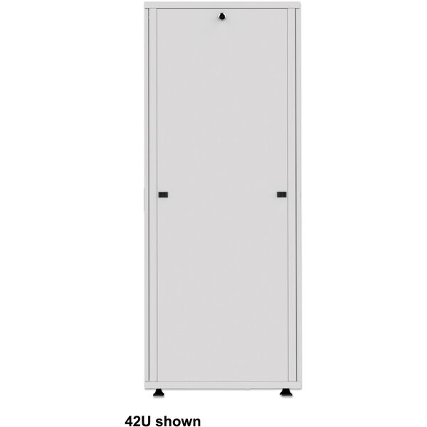 INTELLINET 48,3 cm 19 ίντσες Serverschrank Basic Line 42 HE 2033x600x1000mm HxBxT Flatpack Traglast 600kg γκρι