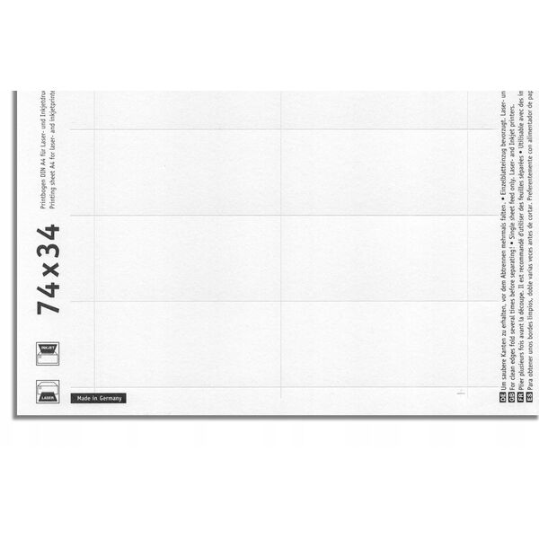 Ετικέτες ονομάτων Badgepoint® 80x34 mm, Polar® Classic 35 Σετ ταυτότητας εργαζομένων, πινακίδες με πλαίσιο από ανοξείδωτο ατσάλι, ακρυλικό γυαλί και εκτυπώσιμα ένθετα - 10 πινακίδες συμπεριλαμβανομένων 32 ενθέτων