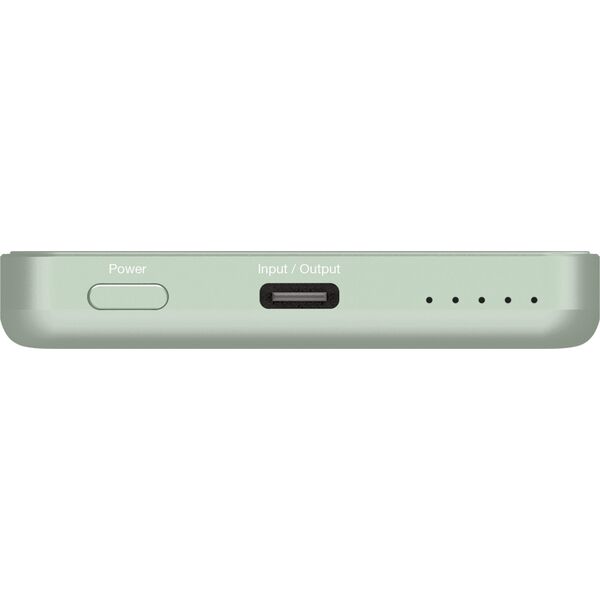 Verbatim Essential Power Bank μαγνητική ασύρματη 5000mAh πράσινη. 32226