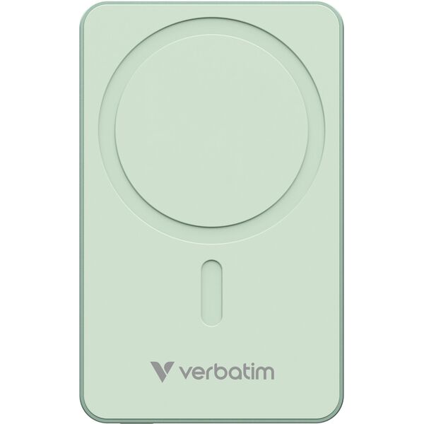 Verbatim Essential Power Bank μαγνητική ασύρματη 10000mAh πράσινο 32228
